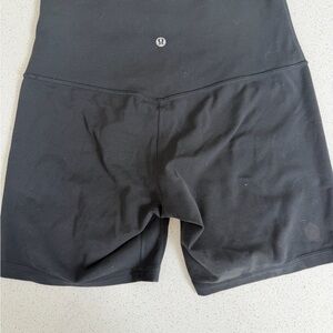 lululemon athletica Black High-Rise Bike Shorts